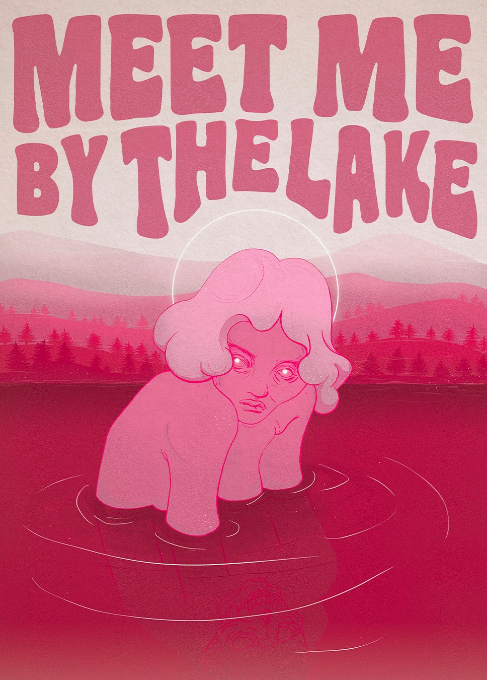 Meet me by the Laker // ink on paper - digital color