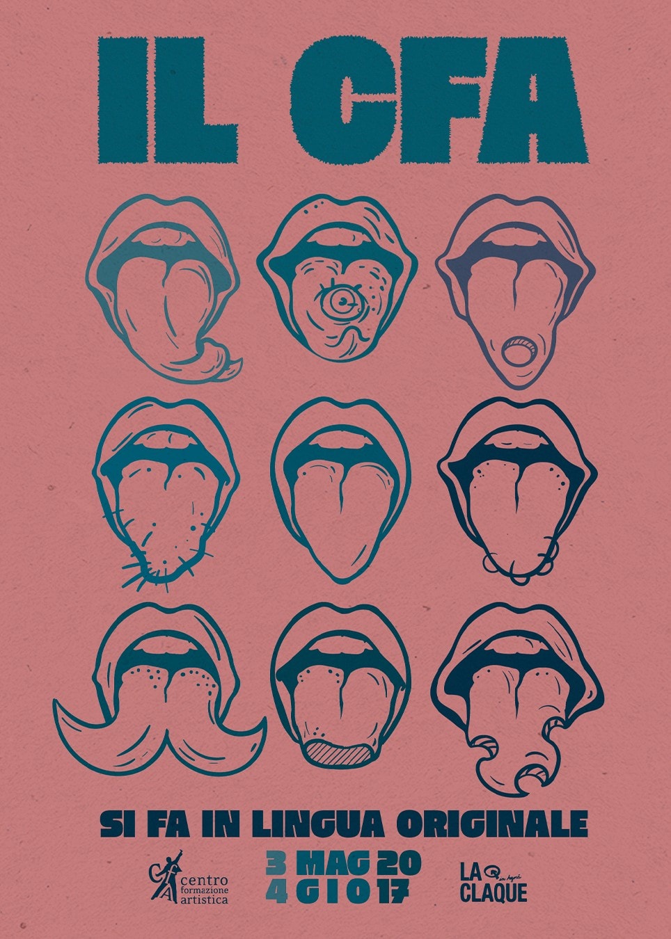 CFA Poster // ink on paper - digital color